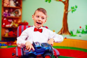 Fondazione Ariel Bambino affetto da Paralisi Cerebrale Infantile