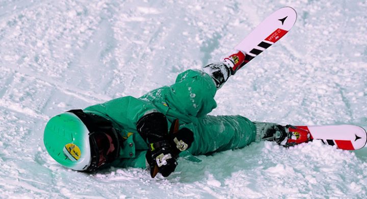 Skiing injures