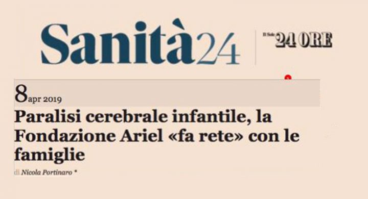 paralisi cerebrale infantile portinaro sole 24 ore