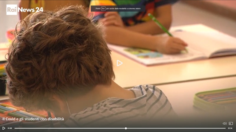 rai news 24 covid disabili studenti fondazione ariel rai news 24 covid disabili studenti fondazione ariel